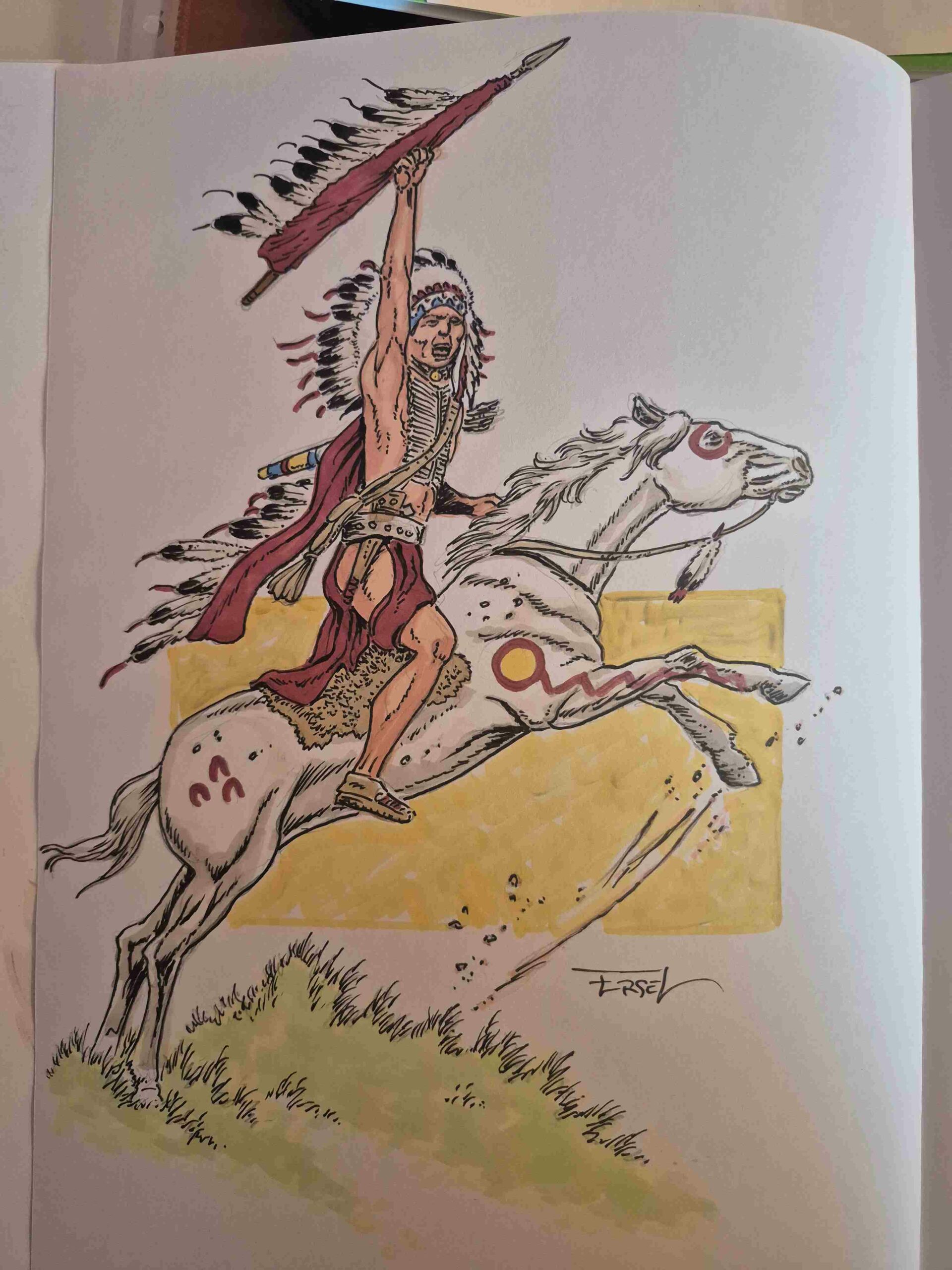 Concepts art by Ersel, TL numéroté et dédicacé par ERSEL – Image 2