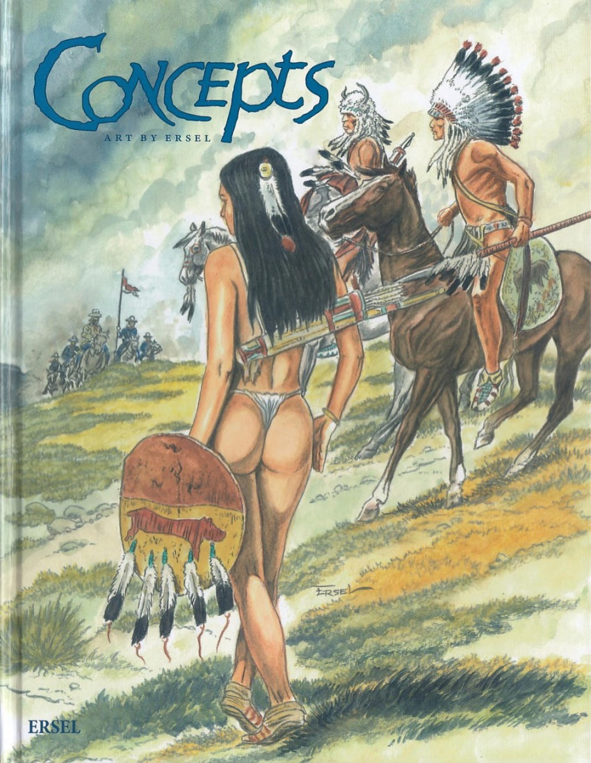 Concepts art by Ersel, TL numéroté et dédicacé par ERSEL