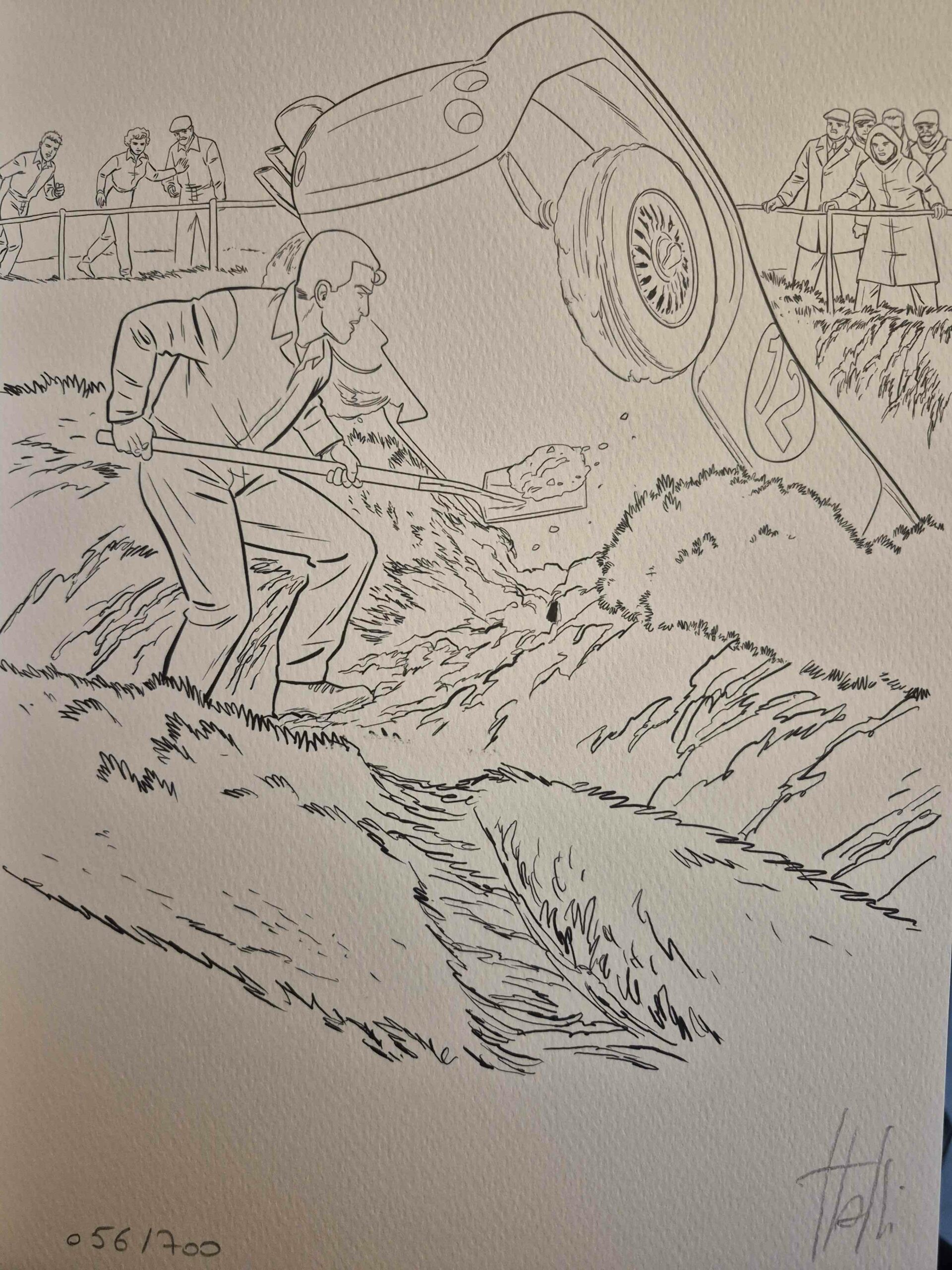 Henri Vaillant, une vie de défi, TL numéroté et signé Stassi – Image 3