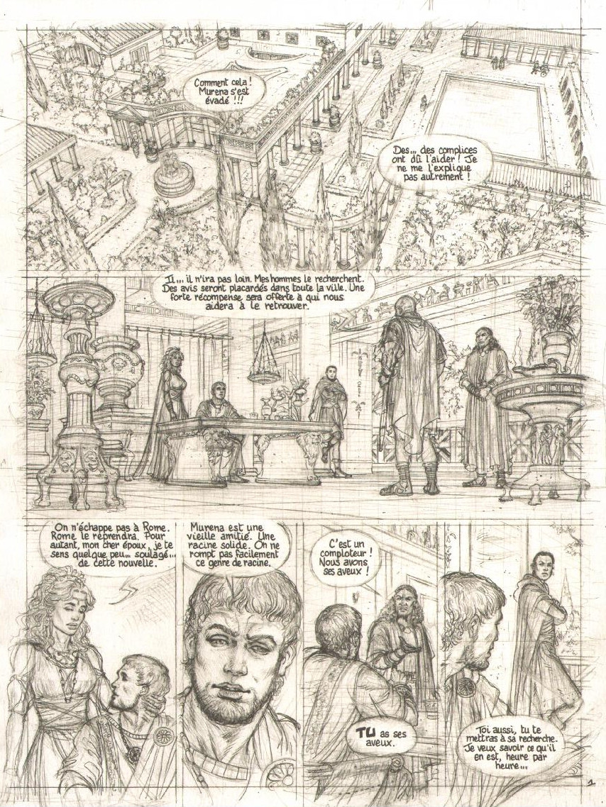 Murena t.13 Les Neronia, TL numéroté avec ex-libris signé Dufaux – Image 4