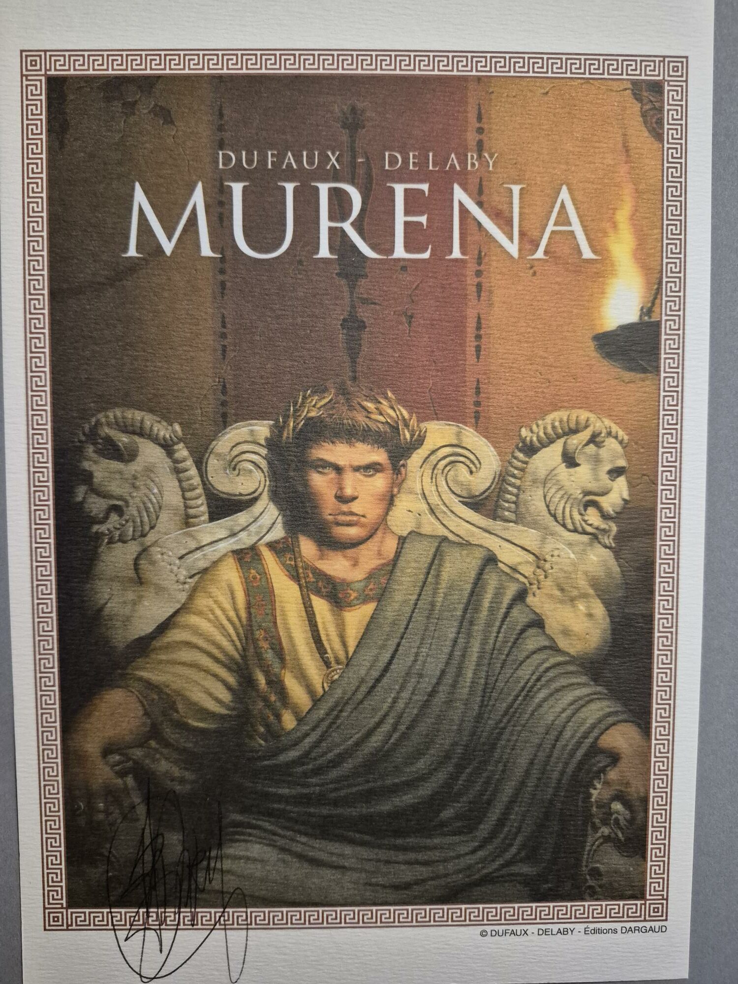 Murena t.13, Les Néronia, Ed spé avec ex-libris signé Delaby – Image 2