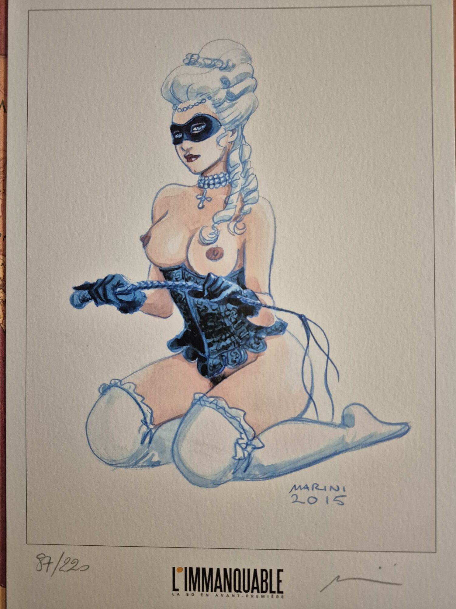 Les Aigles de Rome, livre VIII avec ex-libris signé Marini – Image 2