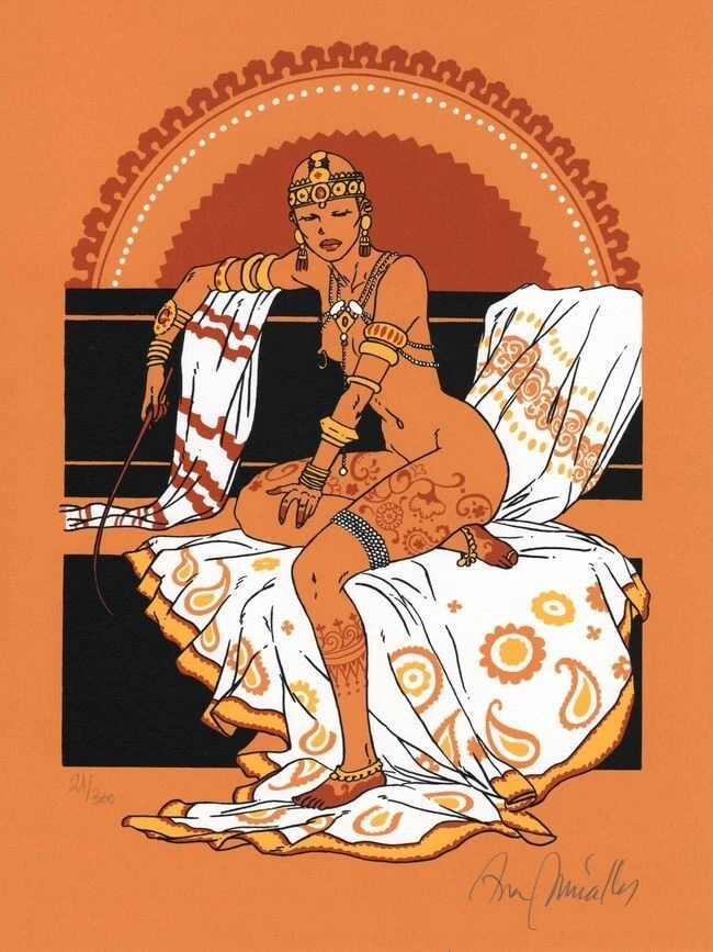 Djinn TL T.10, numéroté et signé Mirallès avec 1 sérigraphie – Image 4