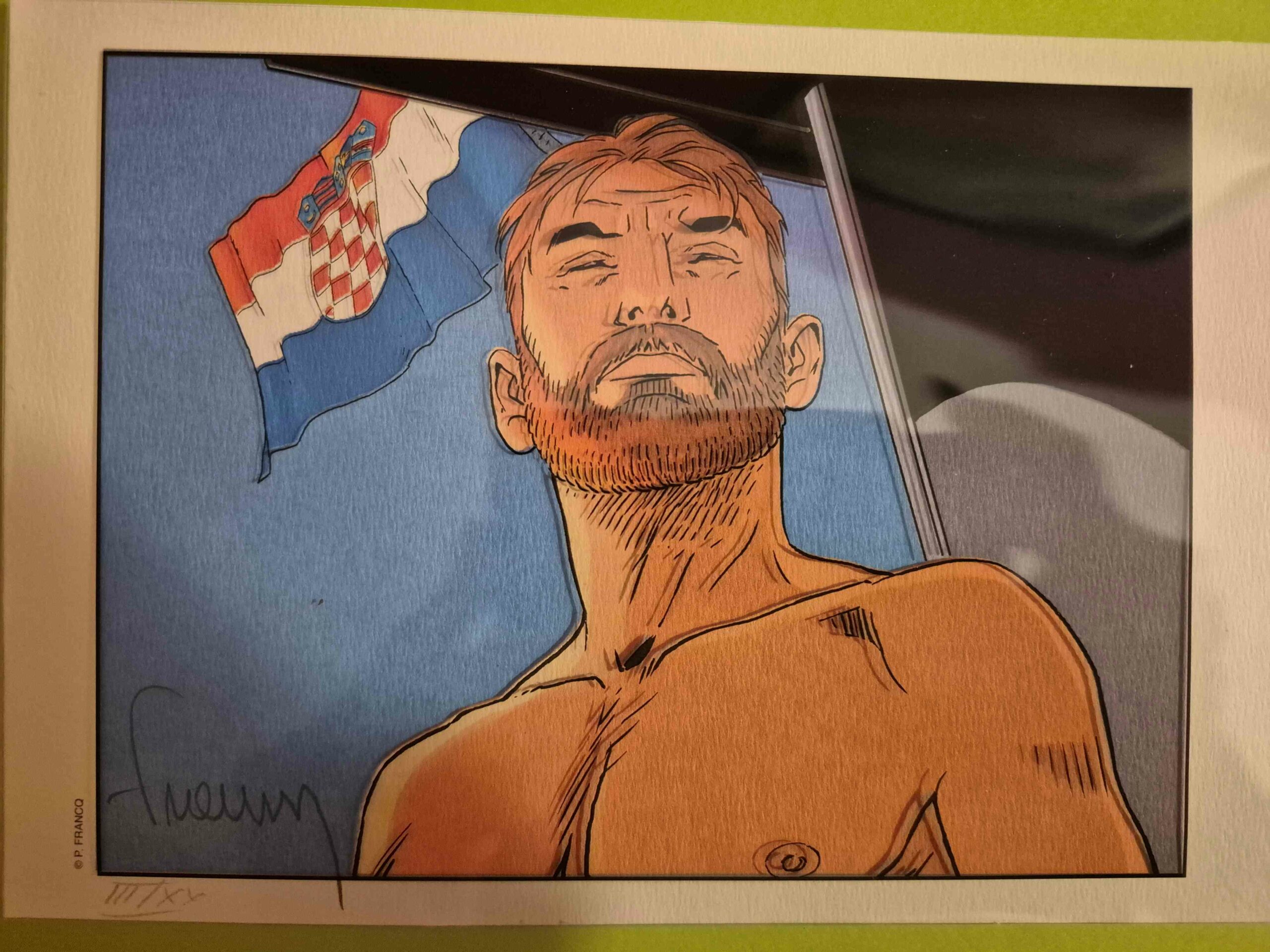 Francq carnet de croquis TL signé avec bleu signé 20 ex – Image 4