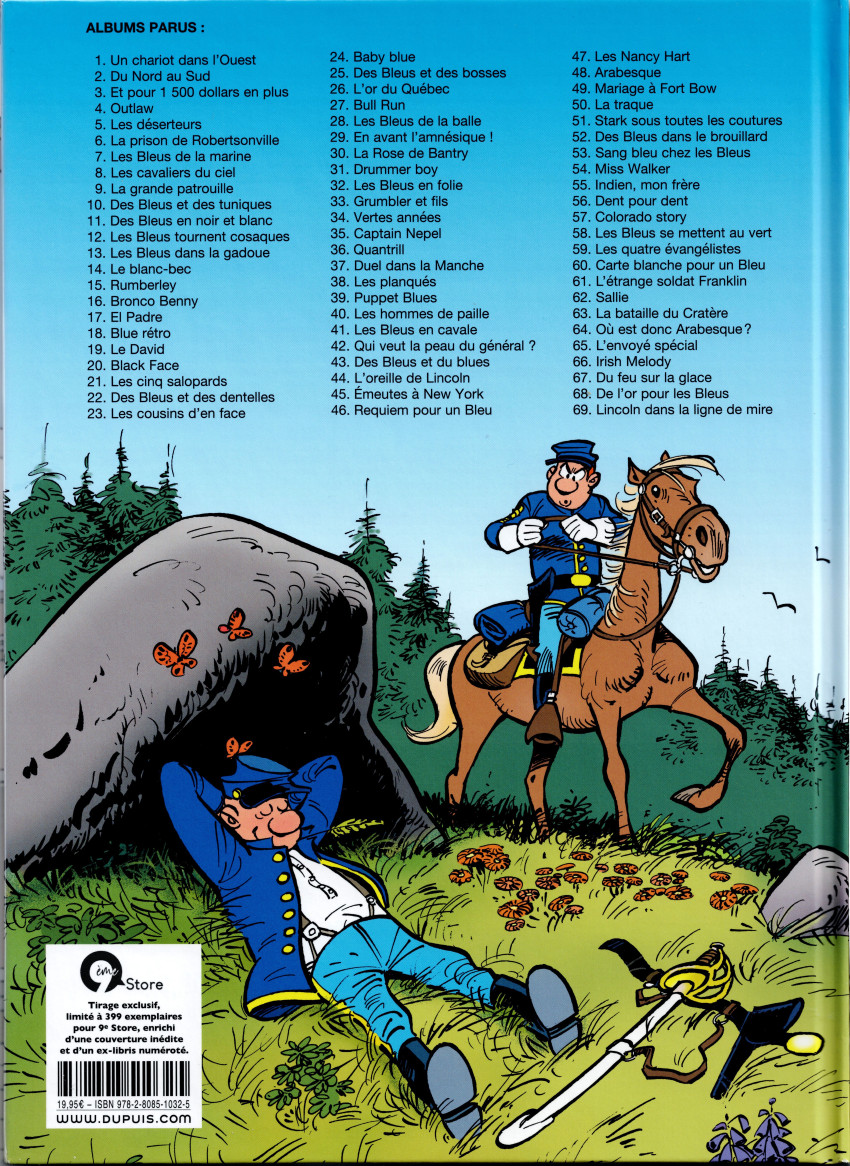 Lincoln dans la ligne de mire, TL avec ex-libris signé Lambil – Image 2