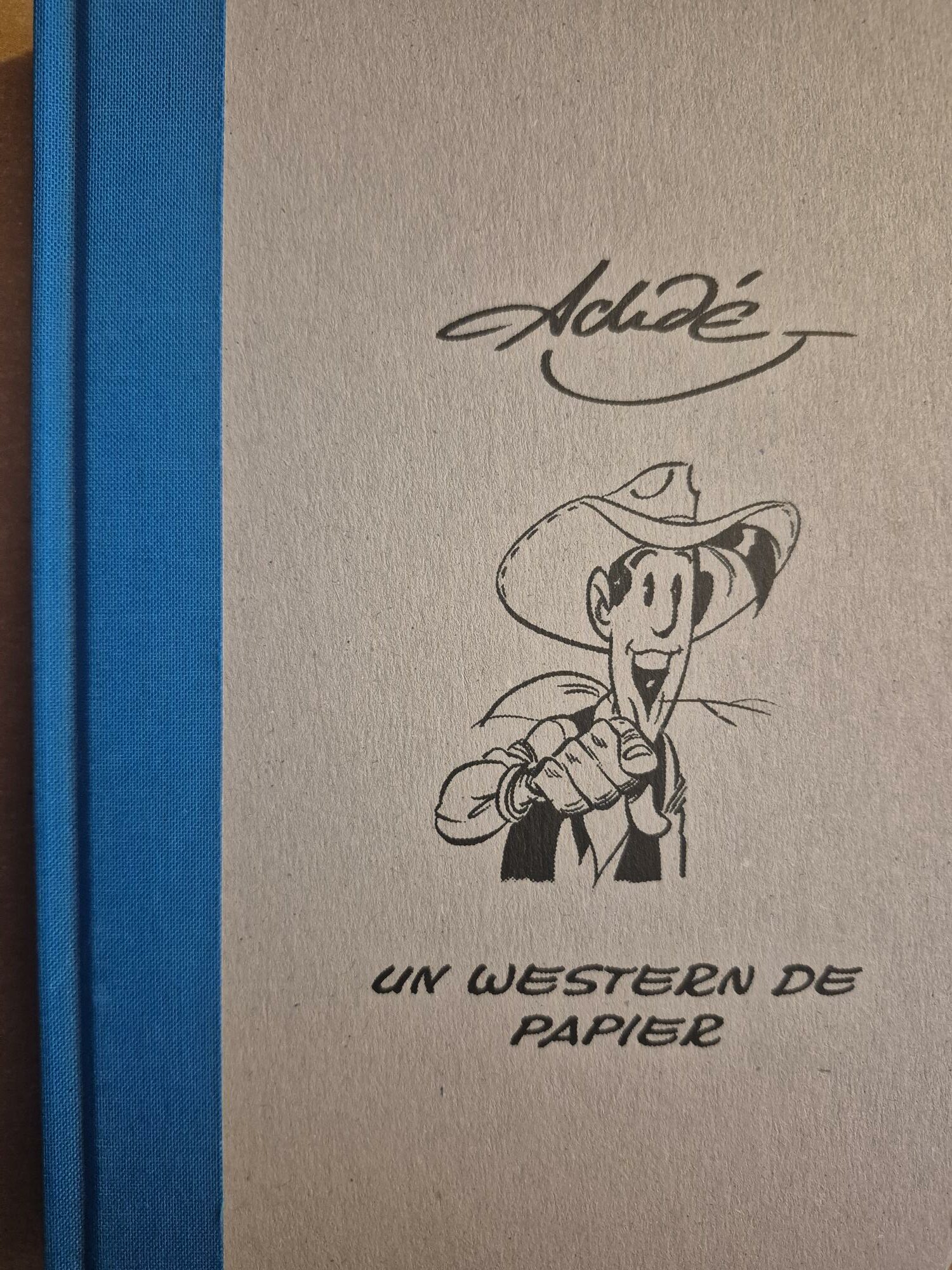 Achdé, un western de papier avec ex-libris signé