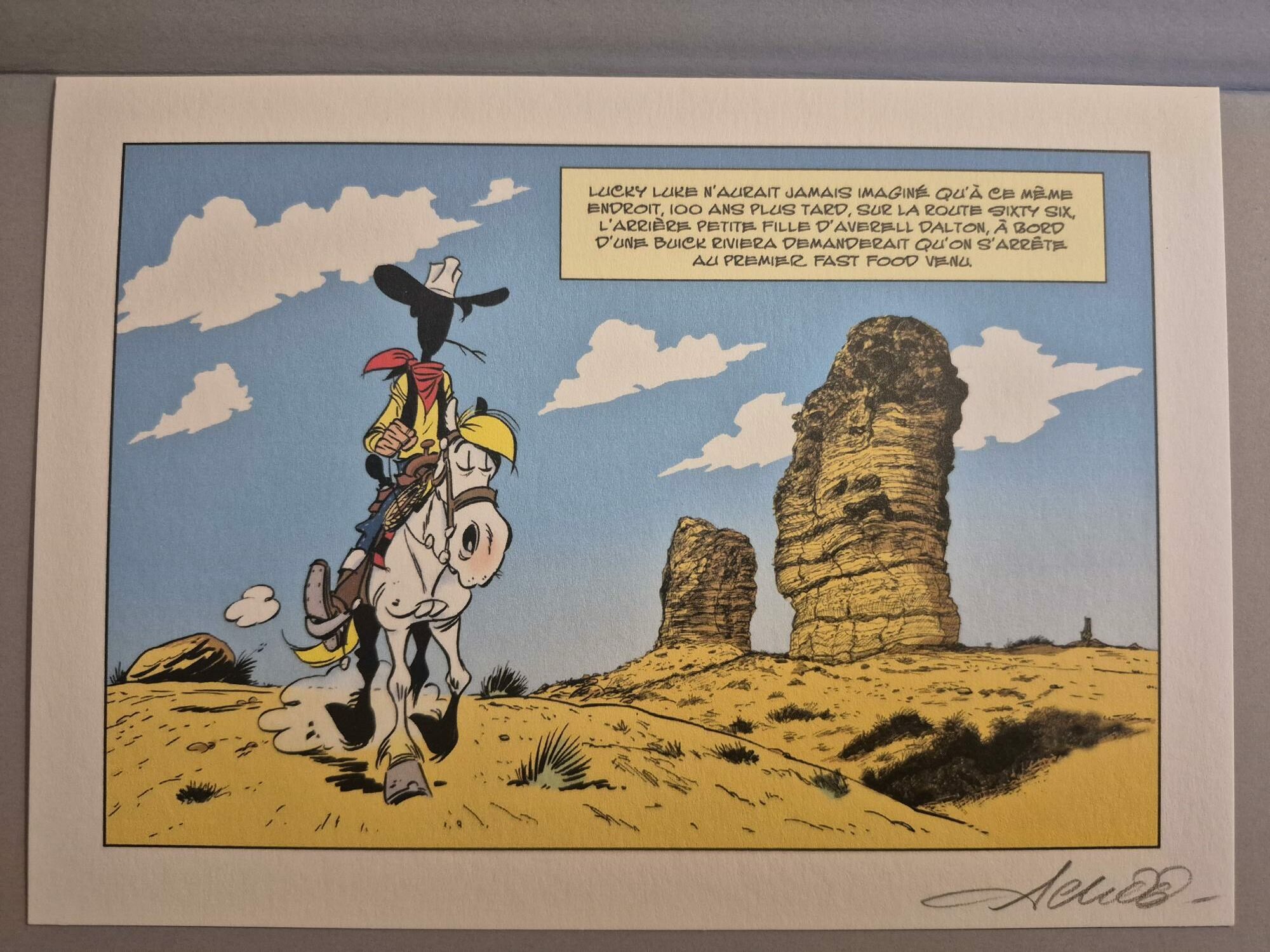 Achdé, un western de papier avec ex-libris signé – Image 2