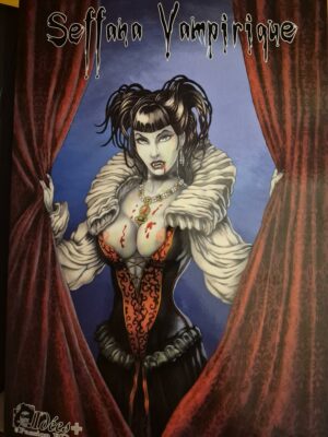 Seffana Vampirique portfolio numéroté dédicacé par Ratera