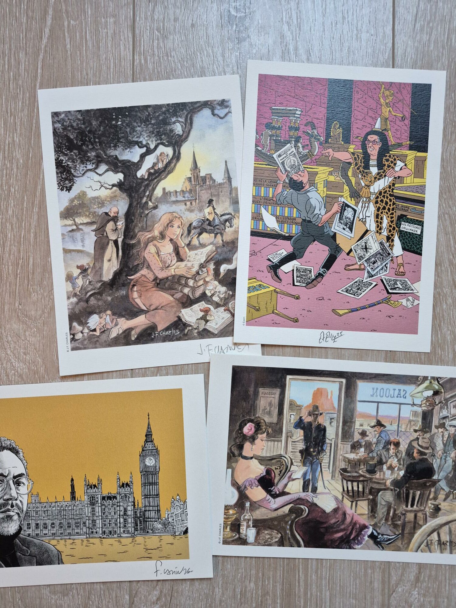 TDB 40 spécial Charles et Rivière avec 4 ex-libris signés – Image 3