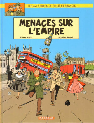 Menaces sur l'Empire, avec un ex-libris num et signé Barral