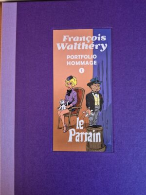 Portfolio hommage Walthéry numéroté 75 exemplaires