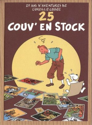 Portfolio 25 couv' en stock signé par Calza, Mibé, Pet, Sen