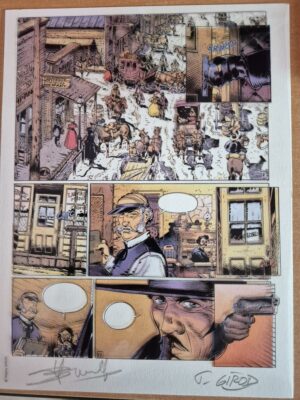 Bleu Durango signé par Girod et Swolfs