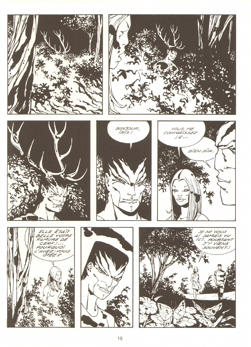 Iris album dédicacé par Comès – Image 4