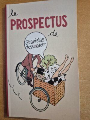 Le prospectus de Stanislas dessinateur dédicacé