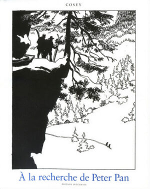 A la recherche de Peter Pan Int n&b avec ex-libris signé Cosey