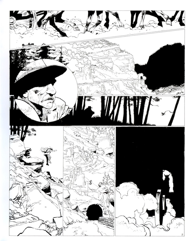 A la recherche de Peter Pan Int n&b avec ex-libris signé Cosey – Image 4