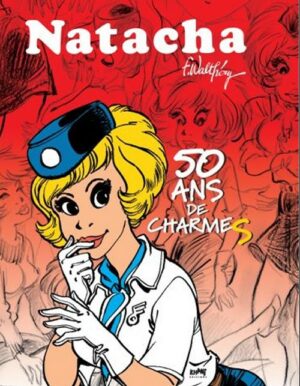Natacha, 50 ans de charmes avec 3 ex-libris signés Walthéry