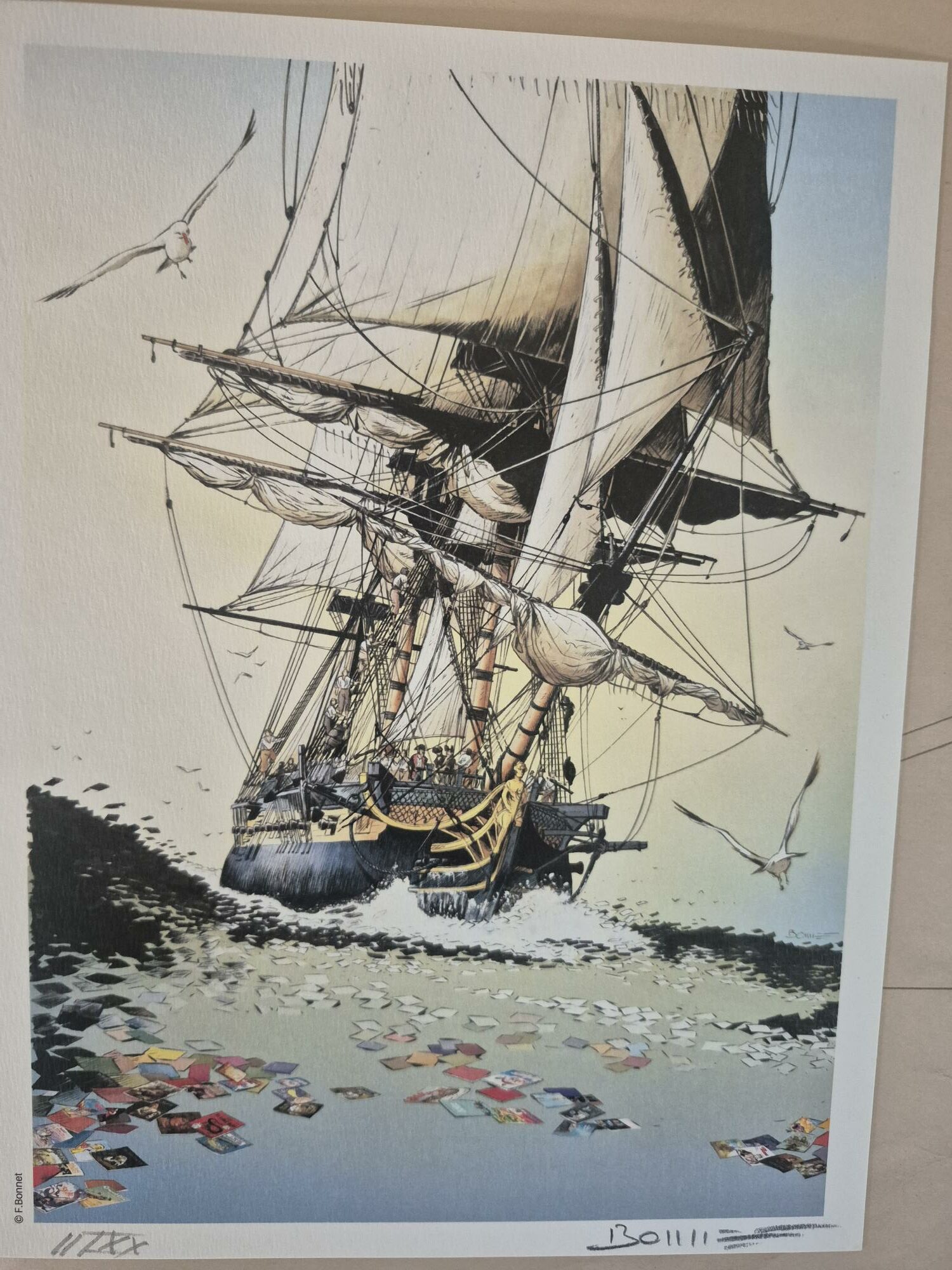 Ann Bonny livres 1 et 2 dédicacés par Bonnet avec 1 ex-libris – Image 7
