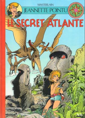 Le secret Atlante, dédicacé Wasterlain et 2 ex-libris signés