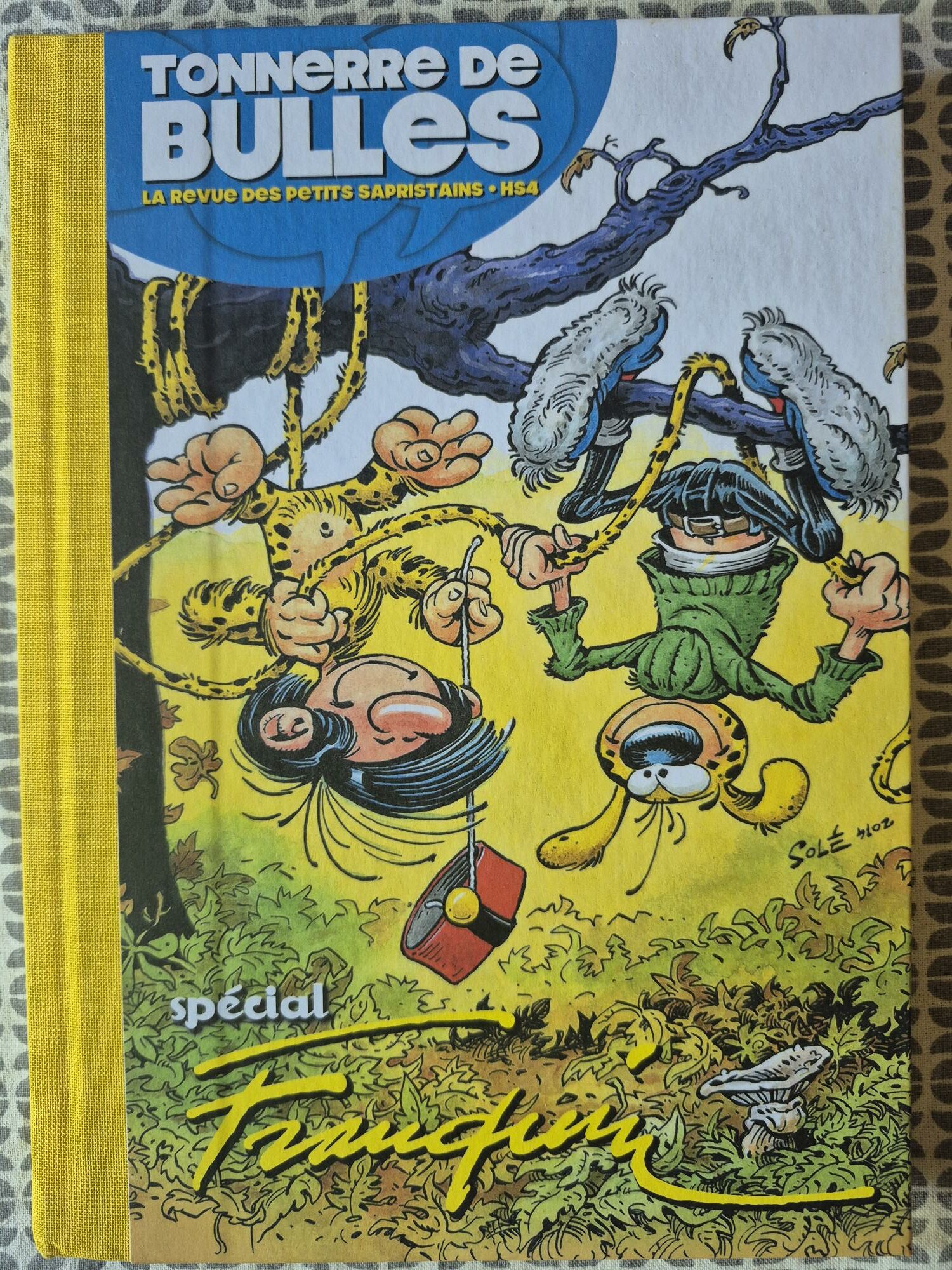 TDB HS4 luxe spécial Franquin avec 2 ex-libris signés – Image 3