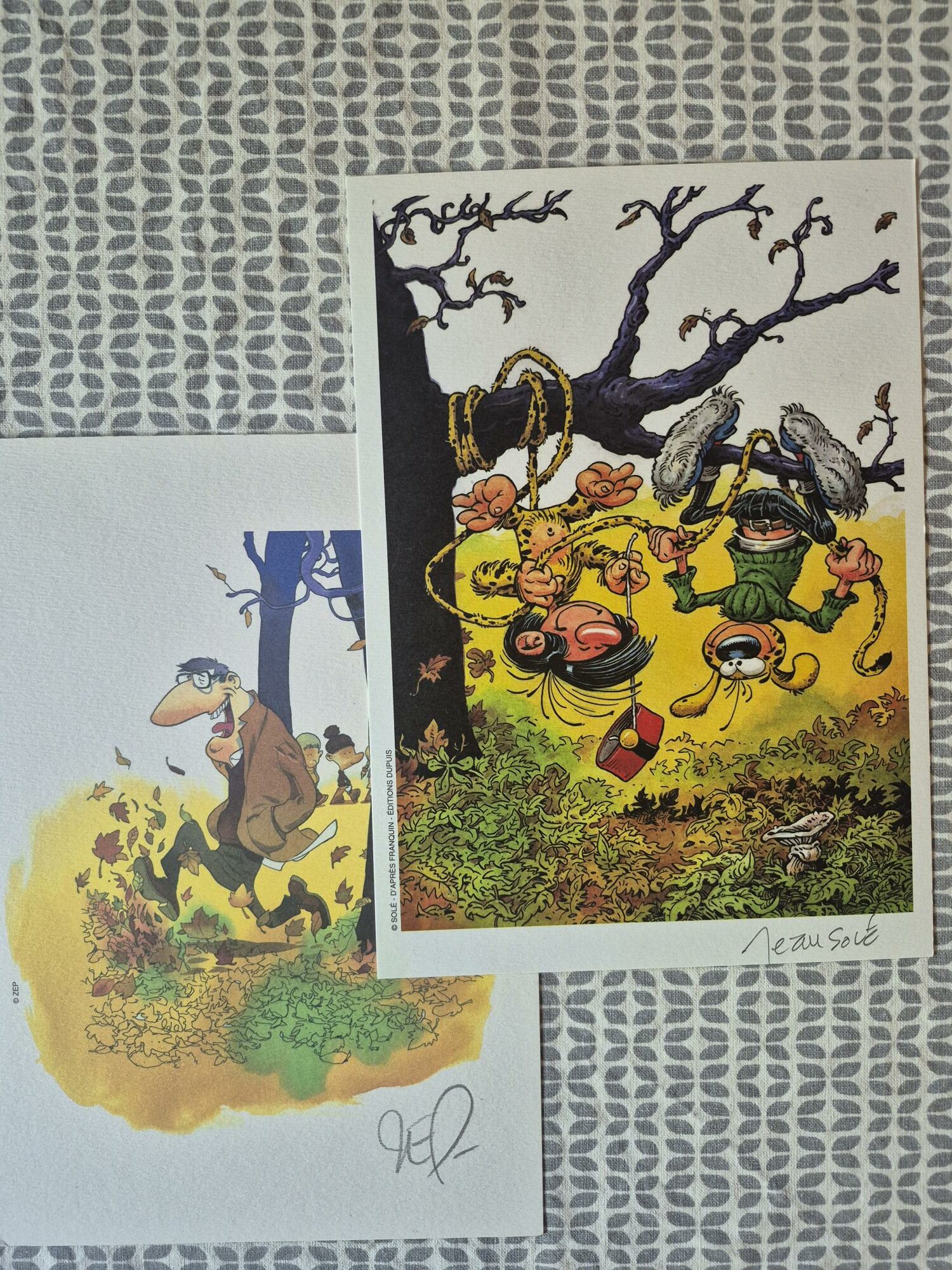 TDB HS4 luxe spécial Franquin avec 2 ex-libris signés – Image 2