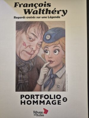 Walthéry portfolio hommage 2 TL 85 ex signé par 20 auteurs