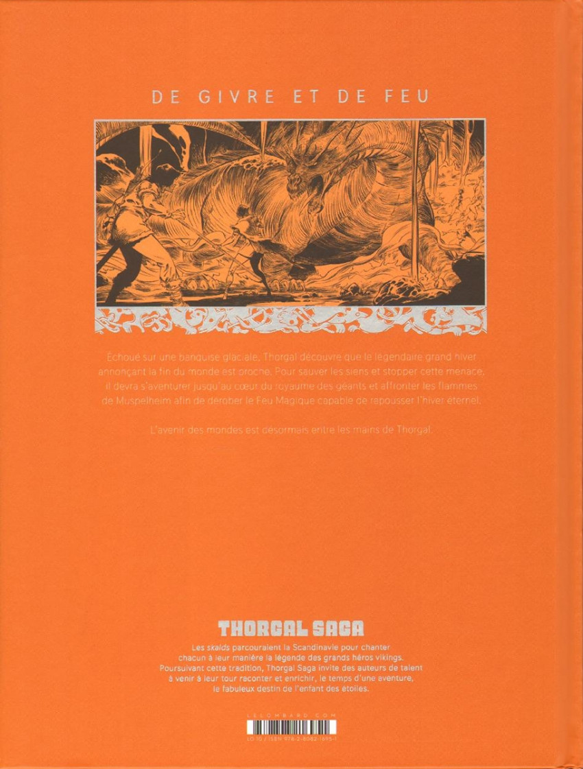 Thorgal, de givre et de feu, dédicacé par Etien, Djian, Legrand – Image 6