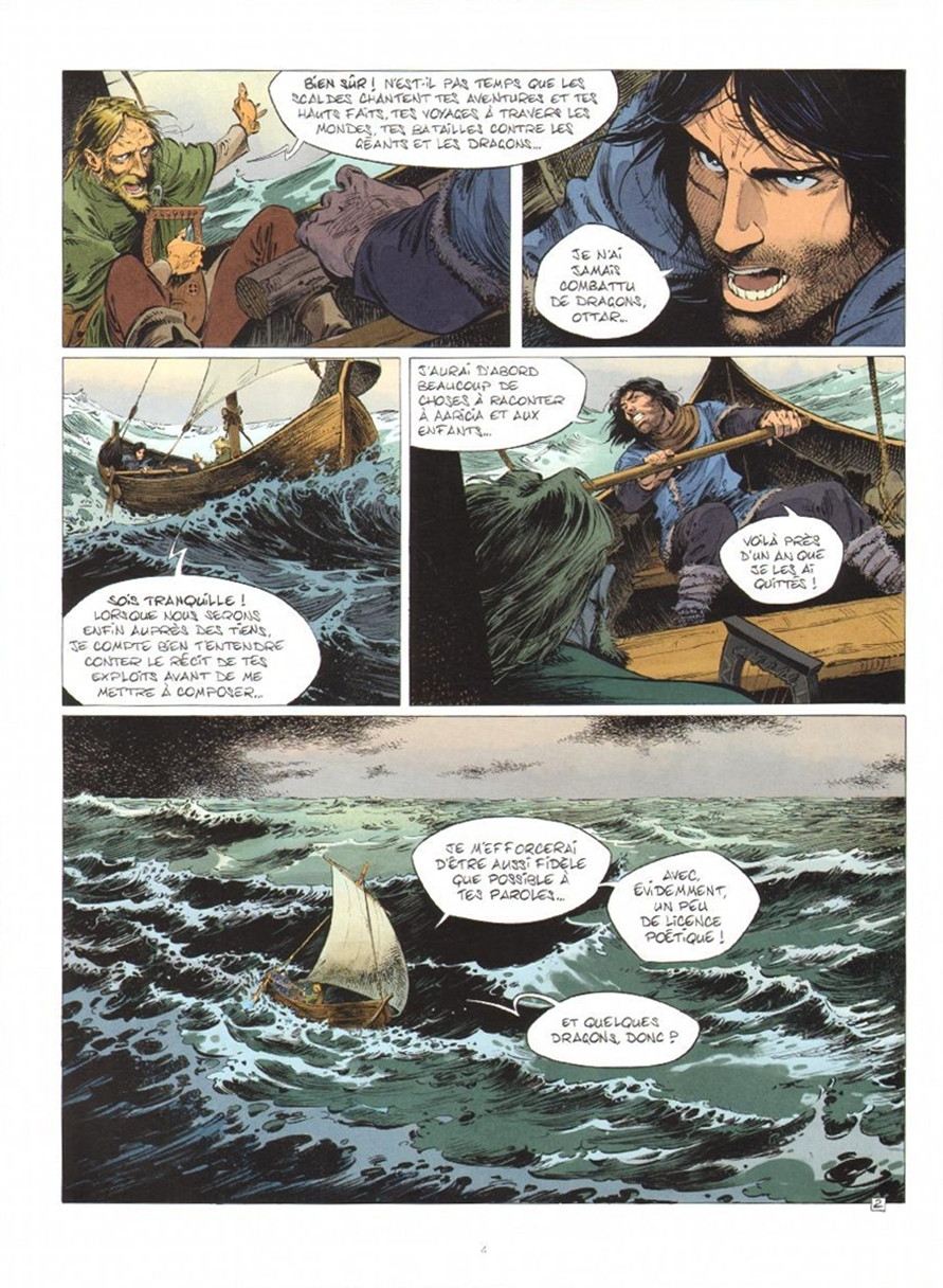 Thorgal, de givre et de feu, dédicacé par Etien, Djian, Legrand – Image 5
