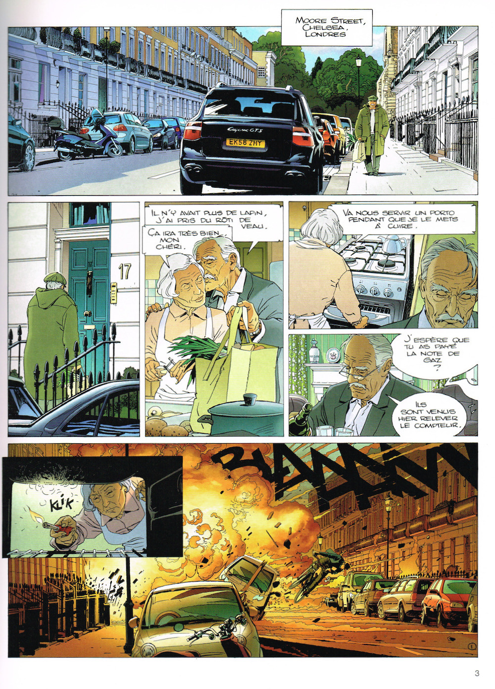 Largo Winch, Chassé-croisé TL avec ex-libris signé Francq – Image 3