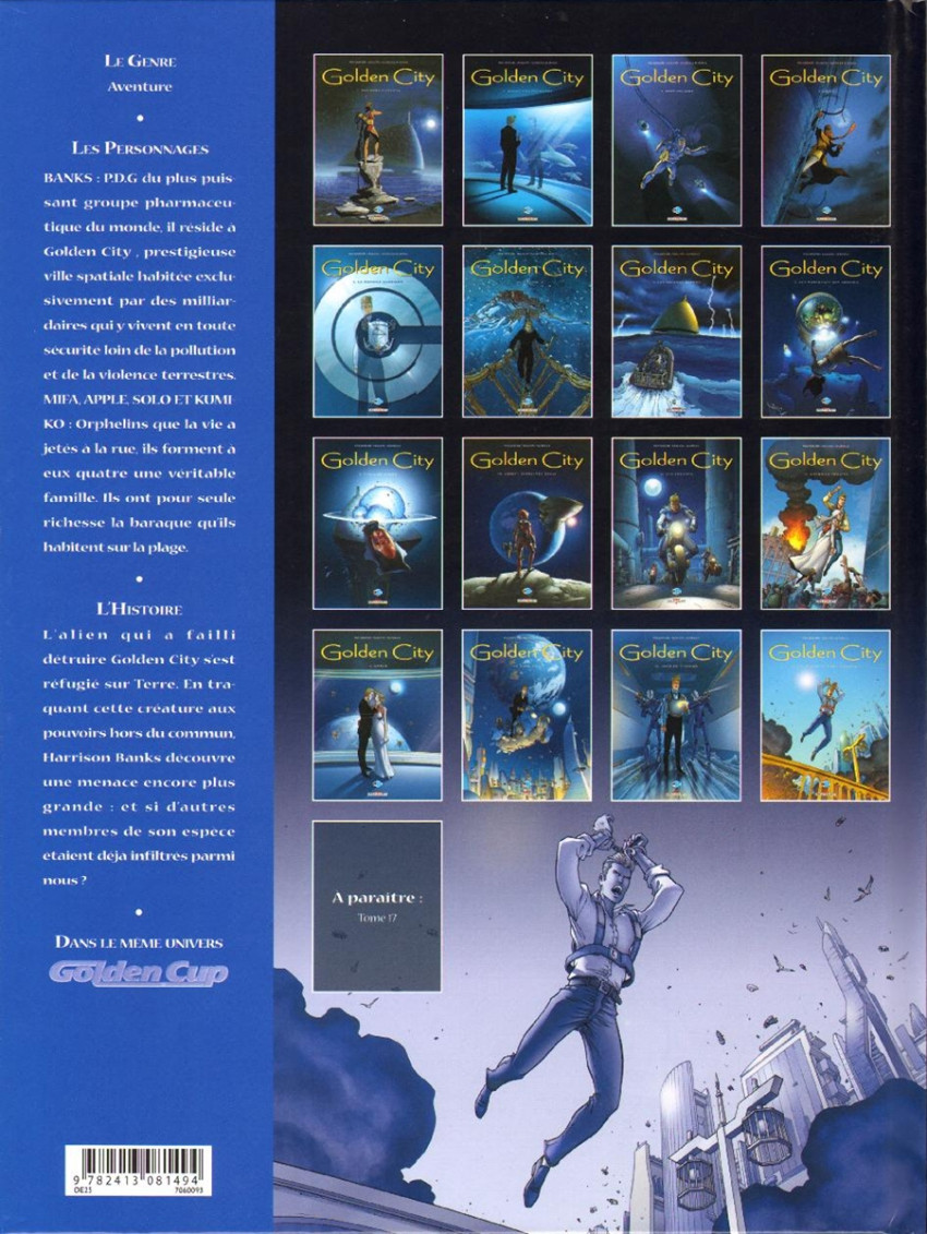 Golden City t 16 dédicacé par Malfin + bleu + 2 ex-libris – Image 4