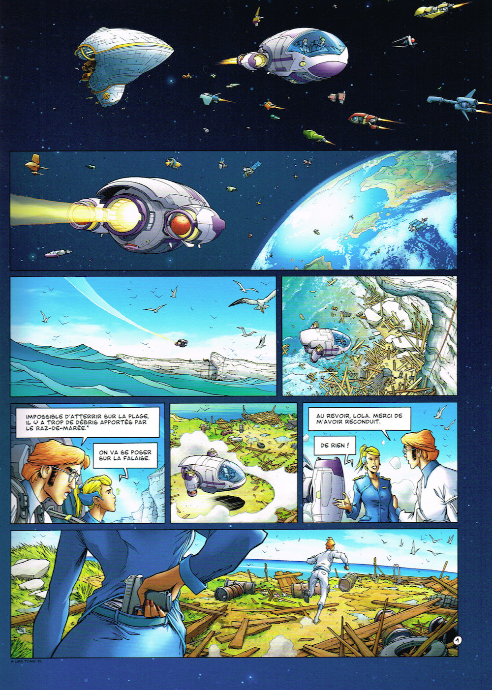 Golden City t 16 dédicacé par Malfin + bleu + 2 ex-libris – Image 3