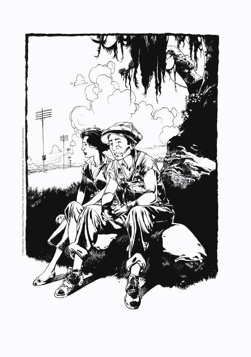 Au sud l'agonie, TL + 1 ex-libris num et signé Labiano – Image 3
