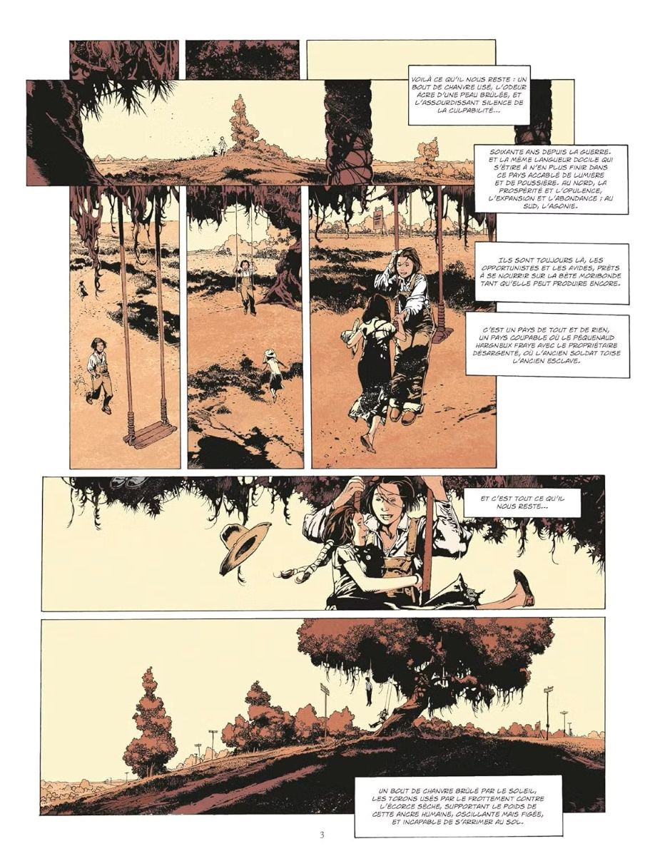 Au sud l'agonie, TL + 1 ex-libris num et signé Labiano – Image 4