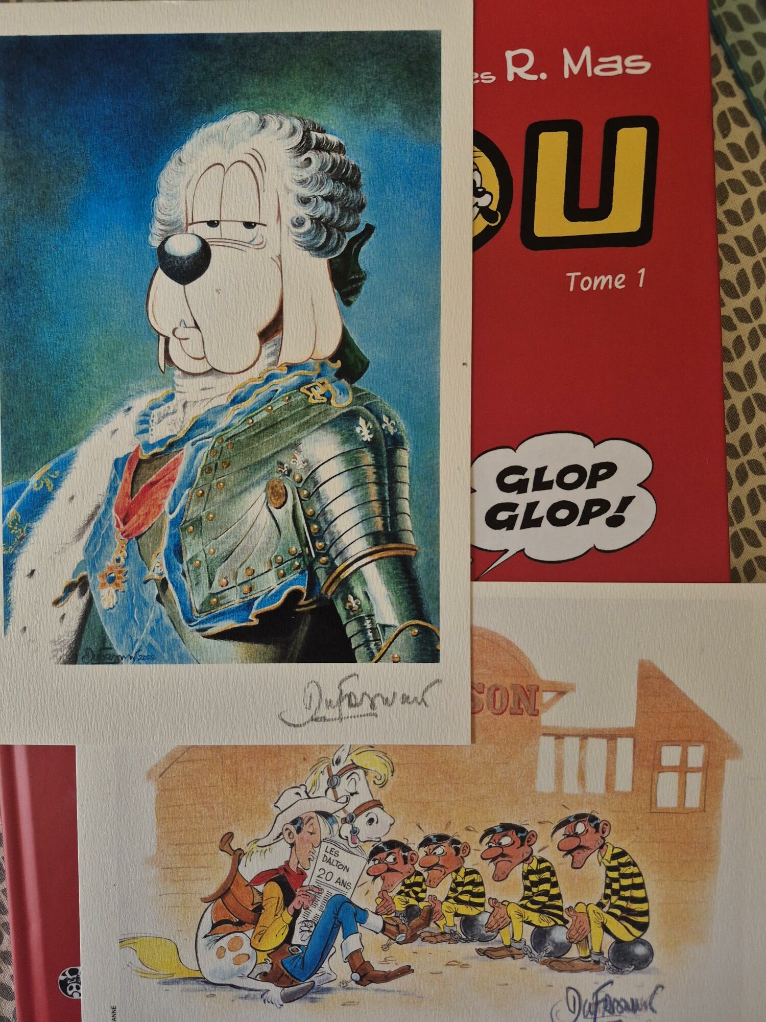 Pifou les inédits t.1 TL 50 ex dédicacé Dufranne avec 2 ex-libris – Image 3