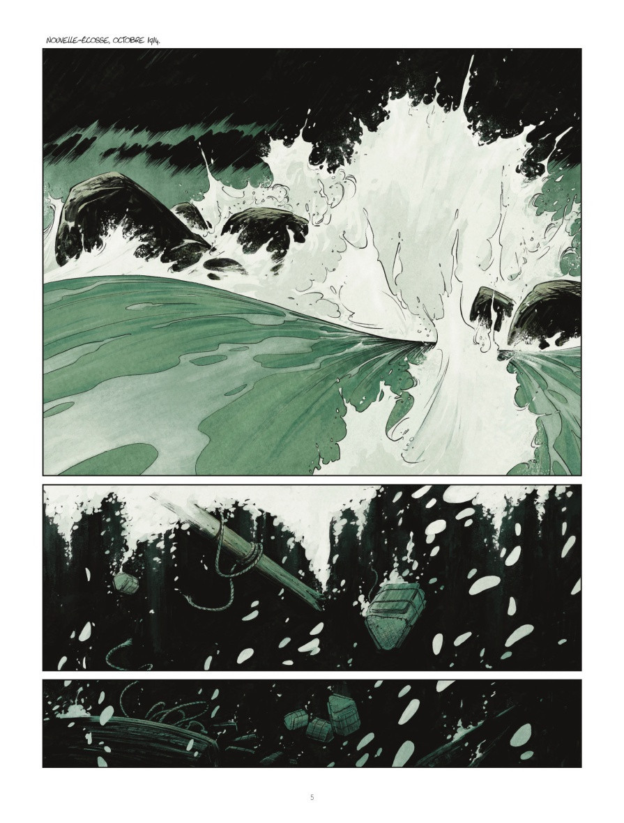 Sœurs des vagues, TL numéroté et signé Roulot – Image 3