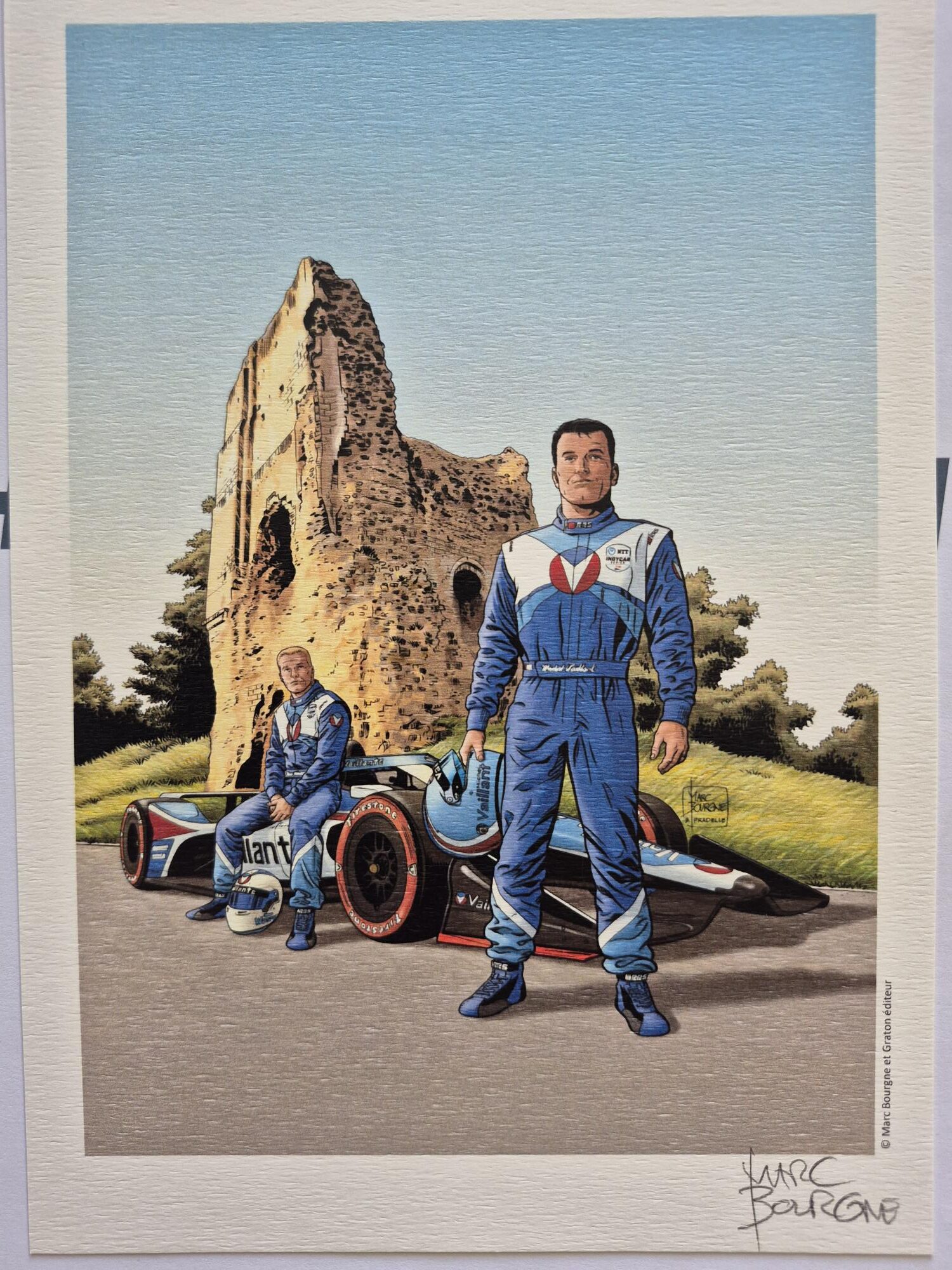 Henri Vaillant, une vie de défis, Int, dédicacé par Stassi – Image 3
