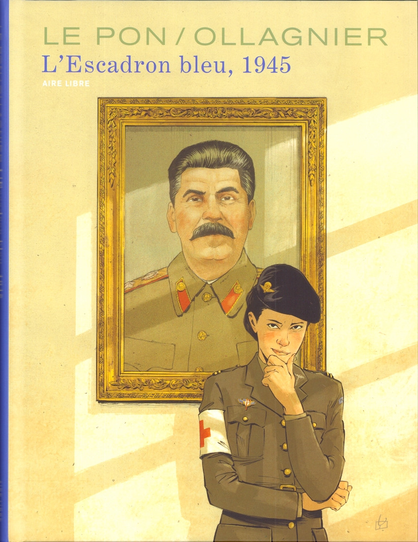 L'escadron bleu, 1945, première édition avec dossier presse