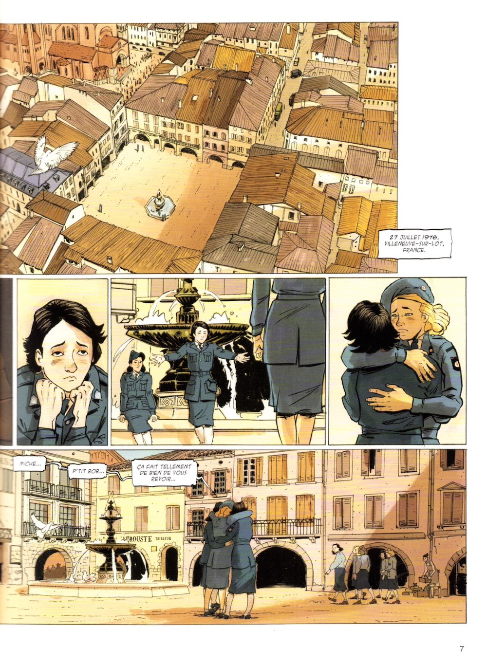 L'escadron bleu, 1945, première édition avec dossier presse – Image 3