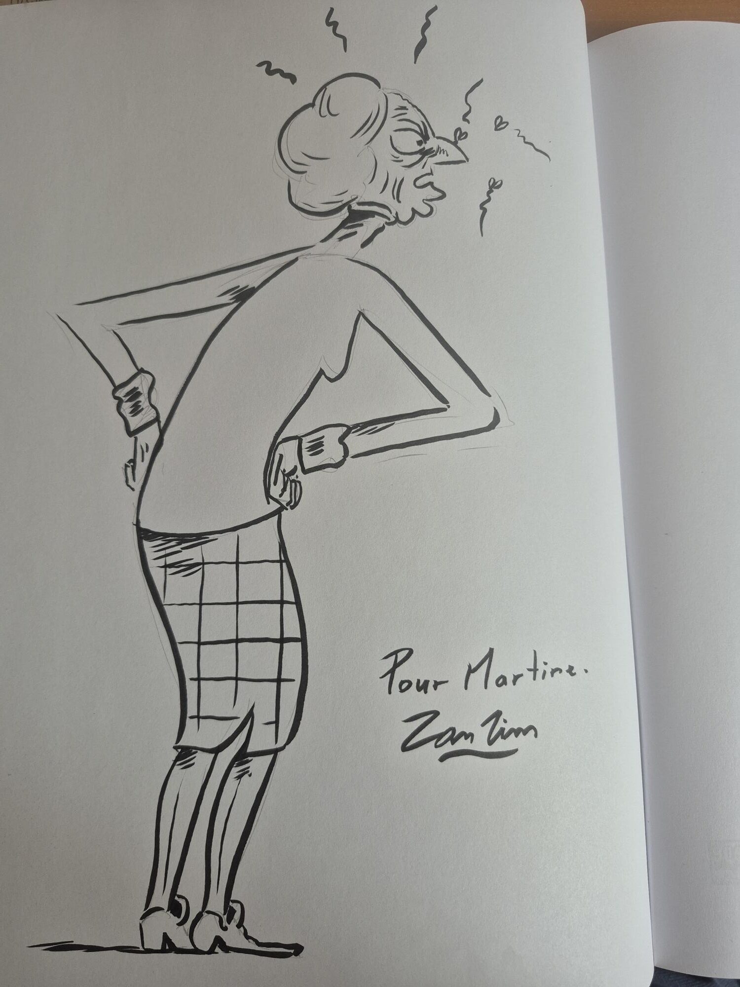 Ma vie posthume, ed intégrale, dédicacé par Zanzim – Image 2