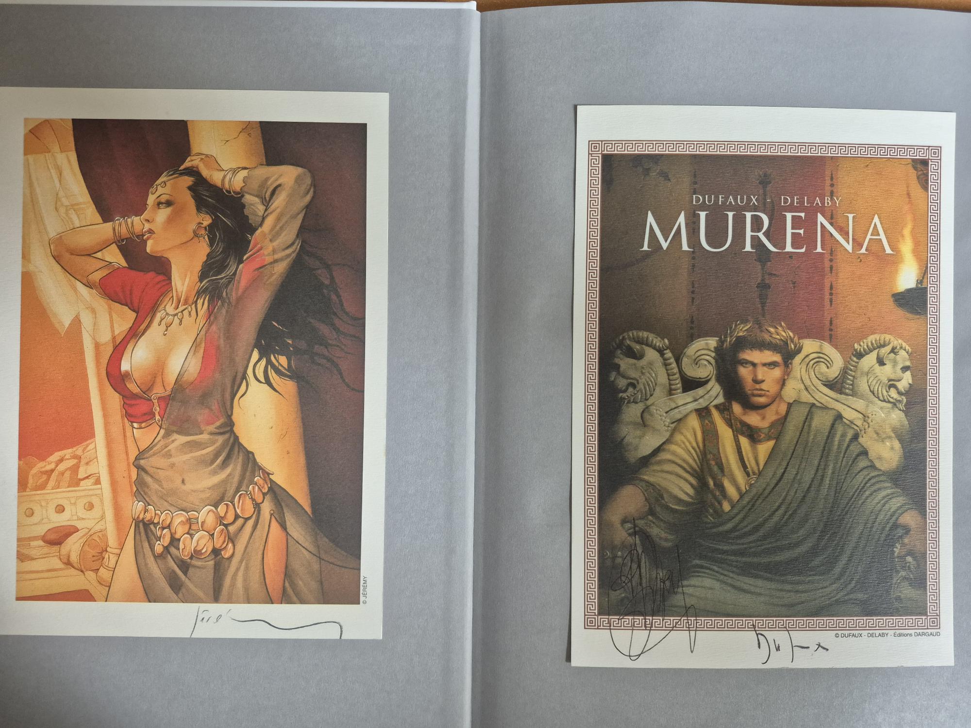 Murena à l'ombre de Mithra TL avec 2 ex-libris signés – Image 3