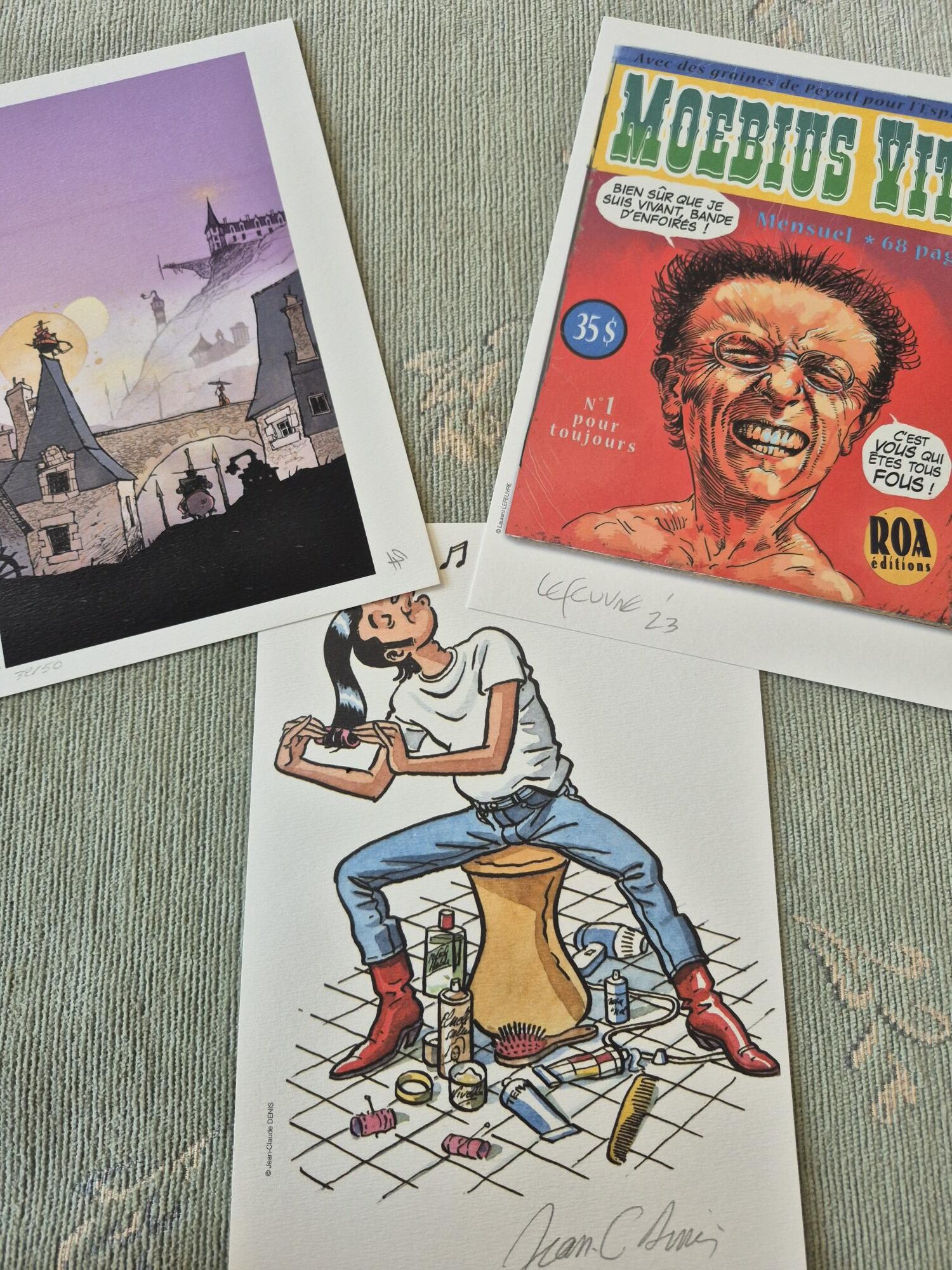 OAMB 16 spécial Moebius et Denis avec 3 ex-libris – Image 3
