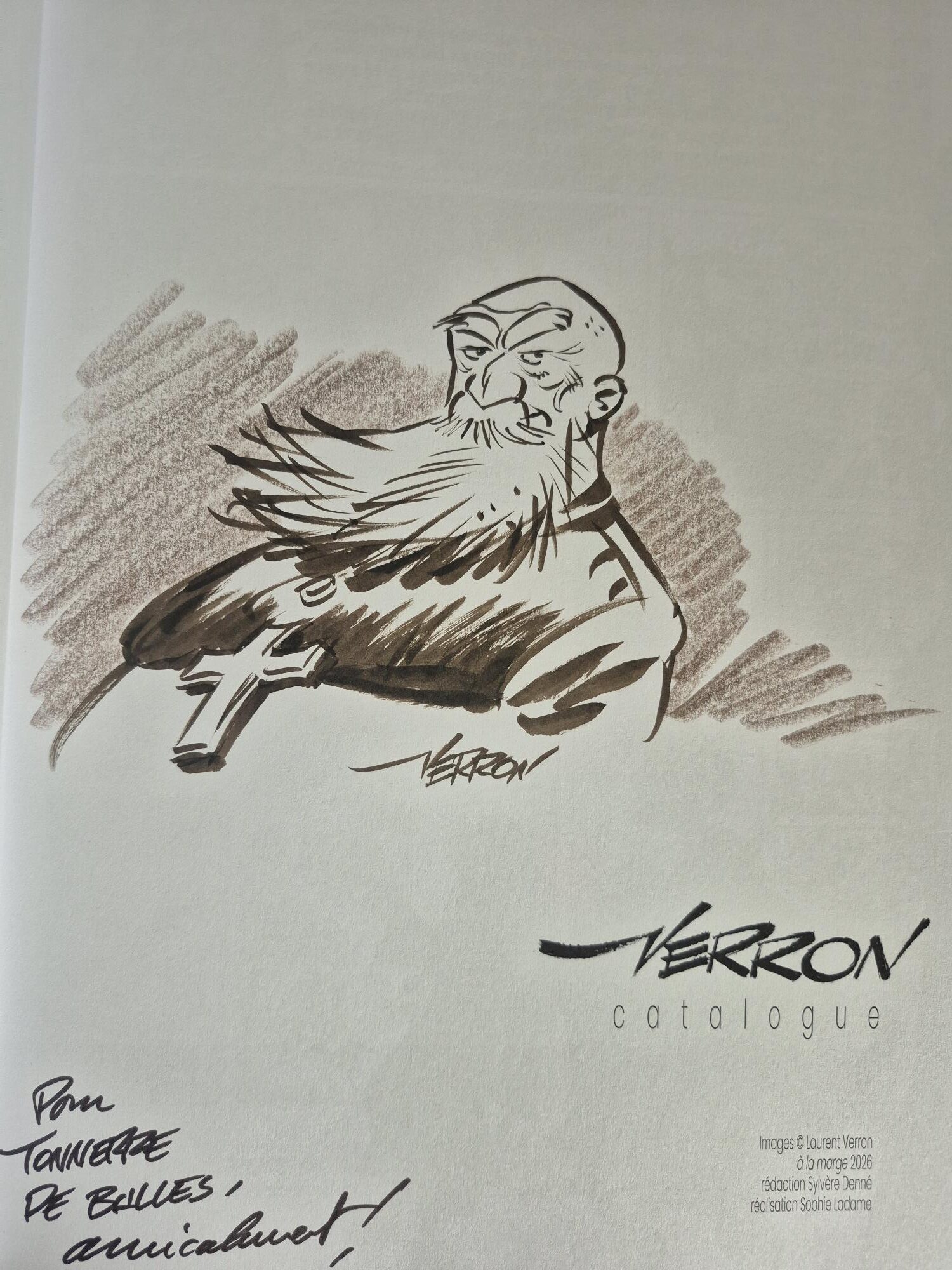 Mademoiselle J, ES TL + catalogue dédicacé Verron + ex-libris – Image 6