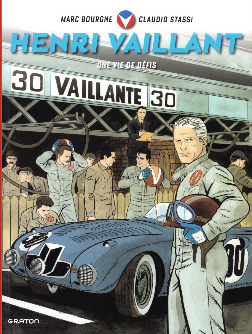 Henri Vaillant, une vie de défis, Int, dédicacé par Stassi
