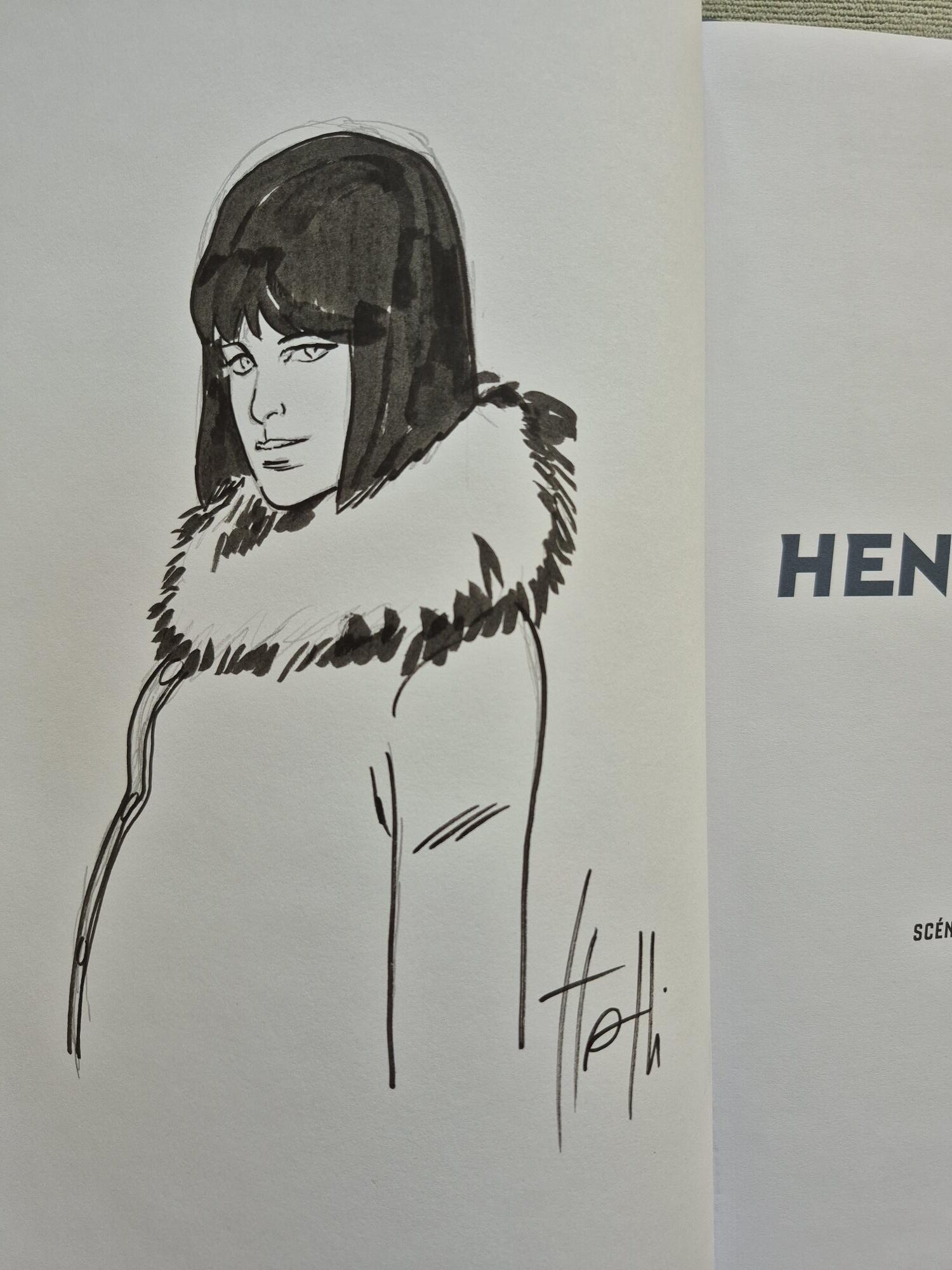 Henri Vaillant, une vie de défis, Int, dédicacé par Stassi – Image 2