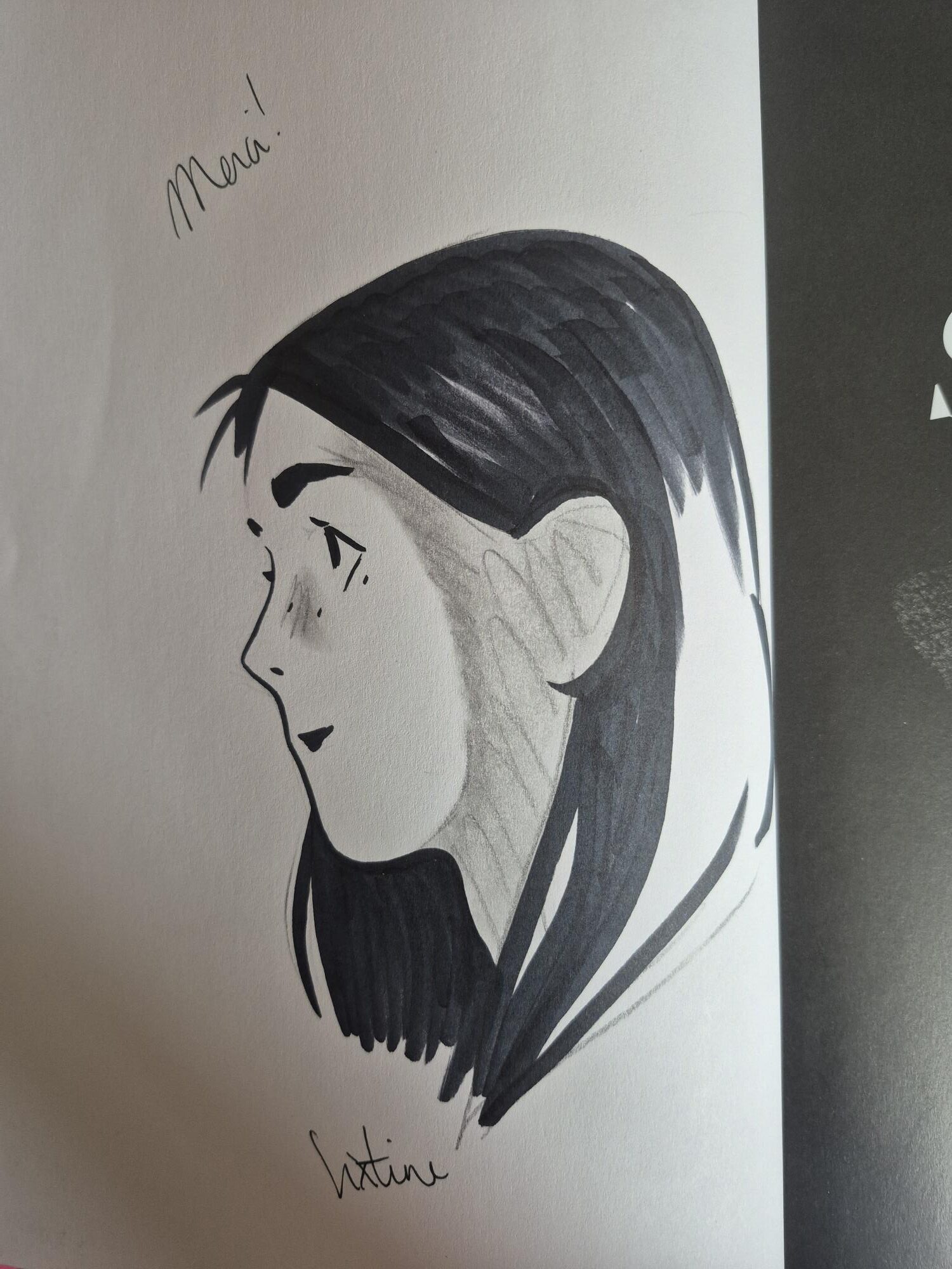 Sibylline, chroniques d'une escort girl dédicacé par Dano – Image 4