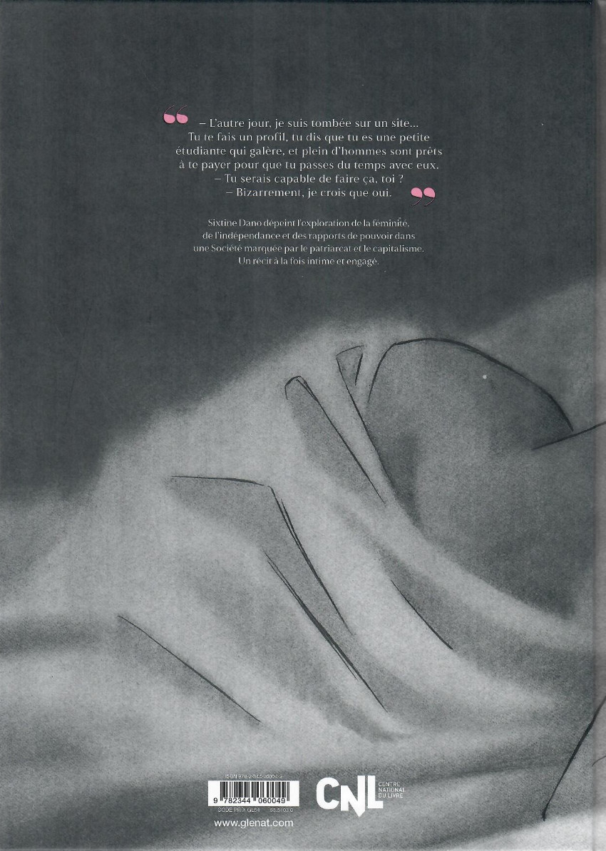 Sibylline, chroniques d'une escort girl dédicacé par Dano – Image 3