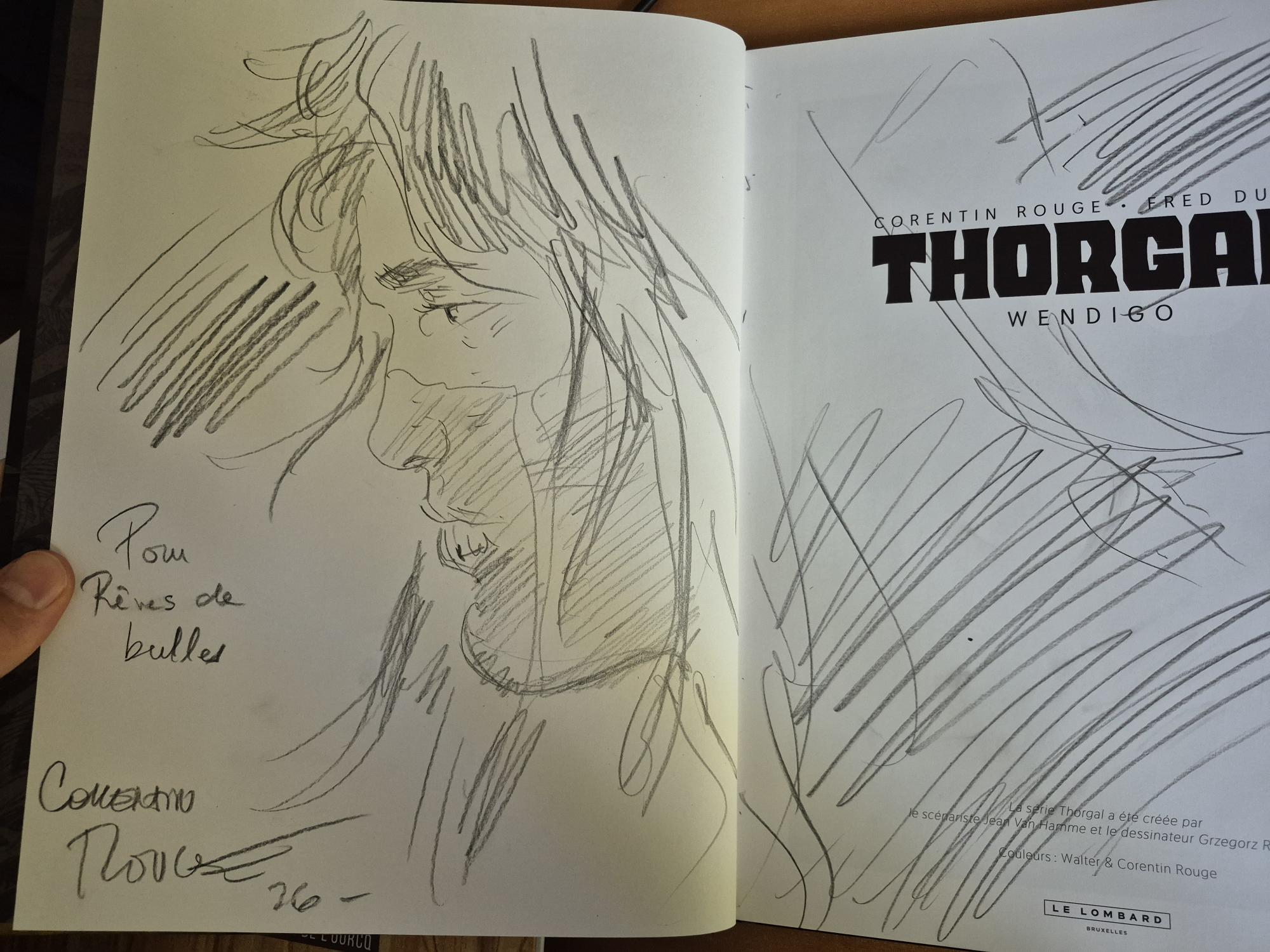 Thorgal Saga, Wendigo. Première édition dédicacée Rouge – Image 2