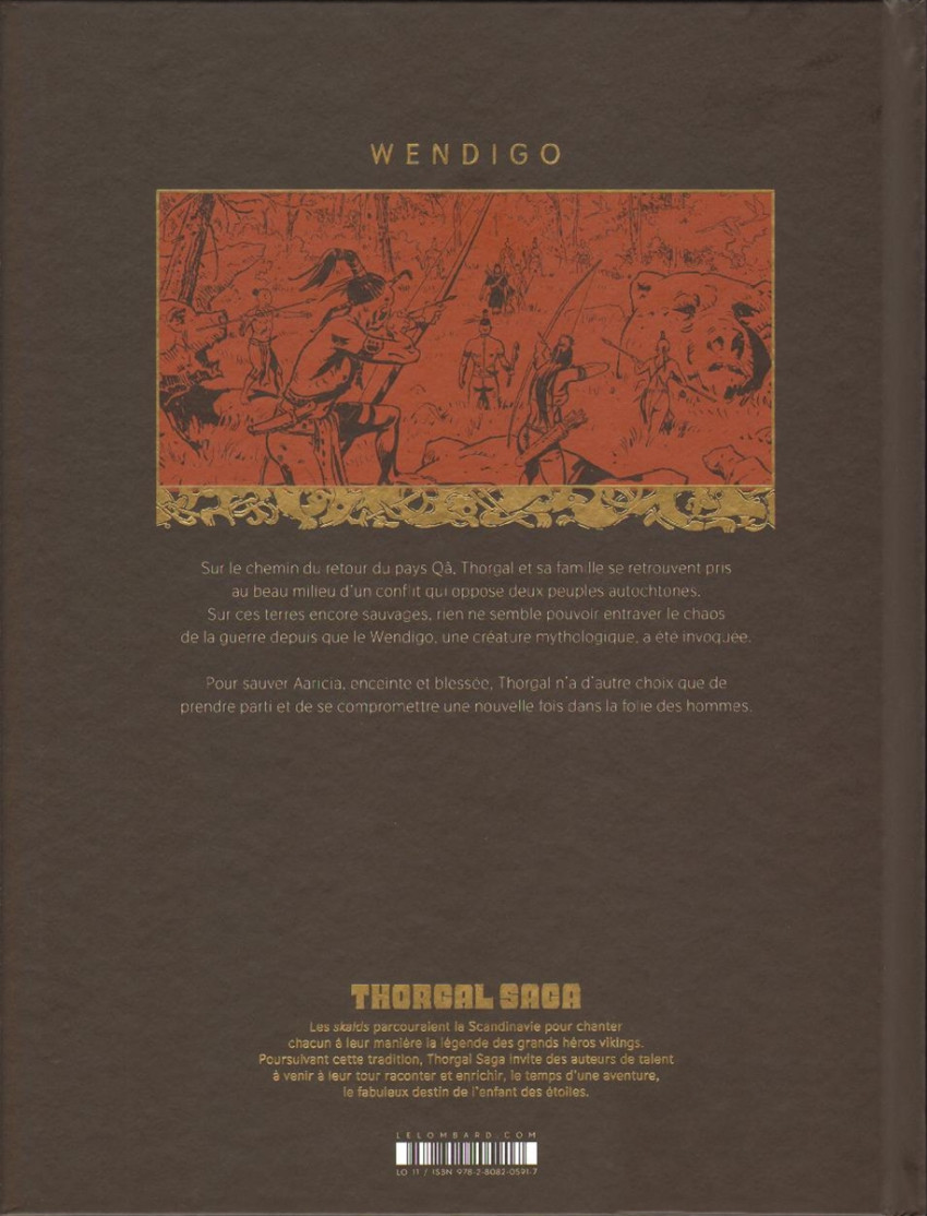 Thorgal Saga, Wendigo. Première édition dédicacée Rouge – Image 5