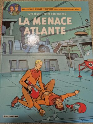 La menace Atlante avec un ex-libris signé Juillard